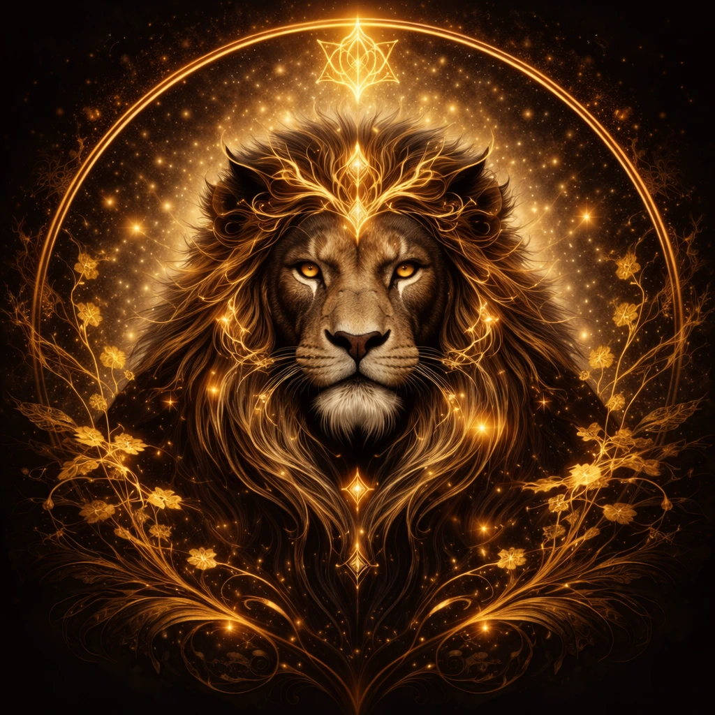 COLEON Profilbild mit einem goldenen L&ouml;wen vor dunklem Hintergrund